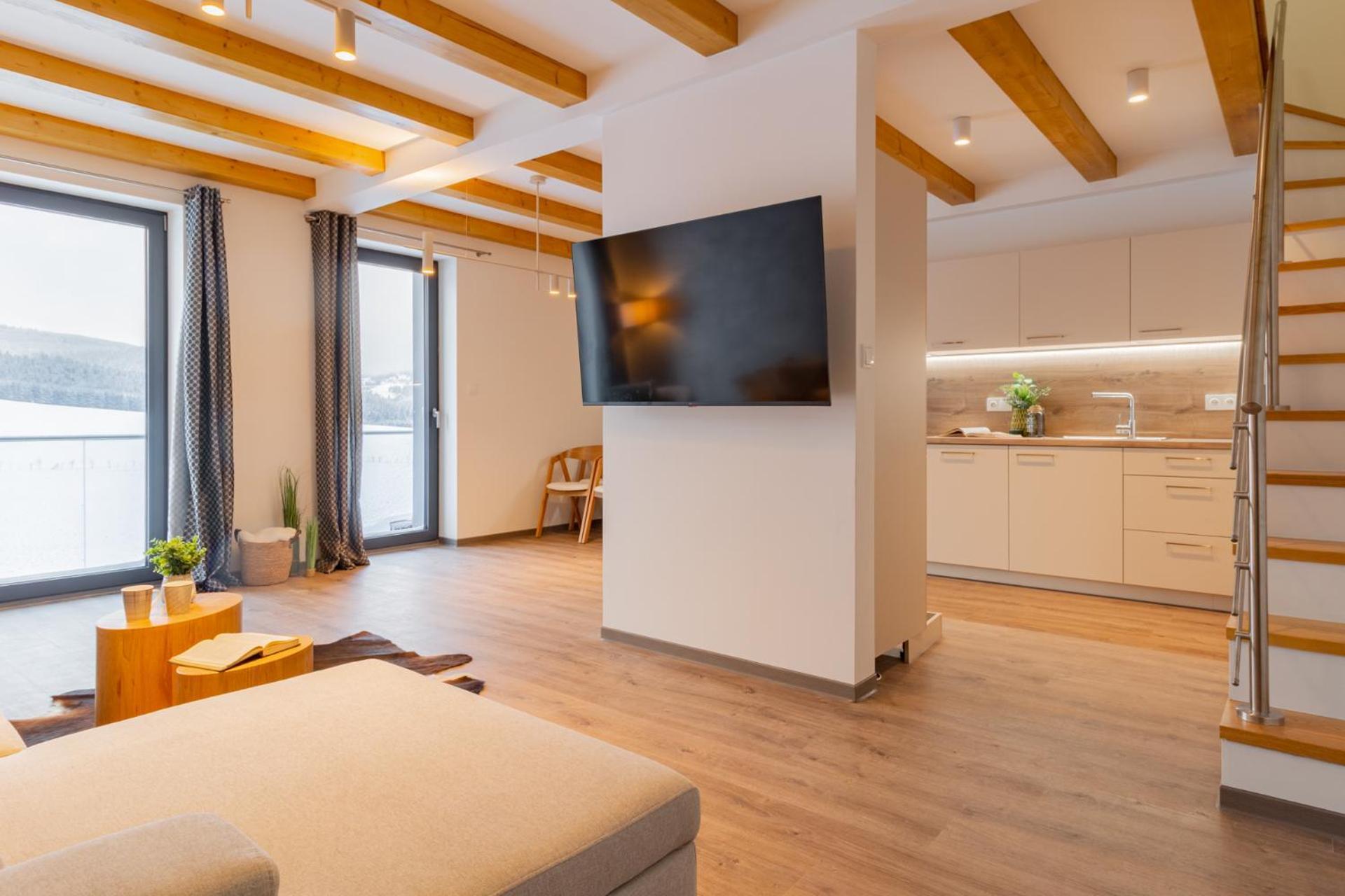 Apartmany Vista Klinovec Loučná pod Klínovcem المظهر الخارجي الصورة