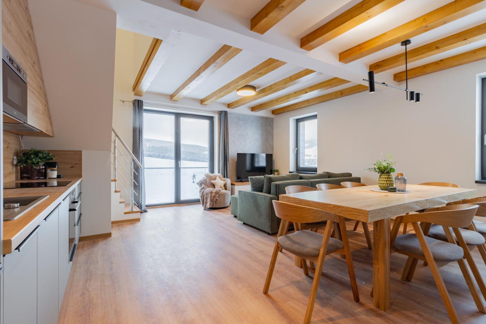 Apartmany Vista Klinovec Loučná pod Klínovcem المظهر الخارجي الصورة