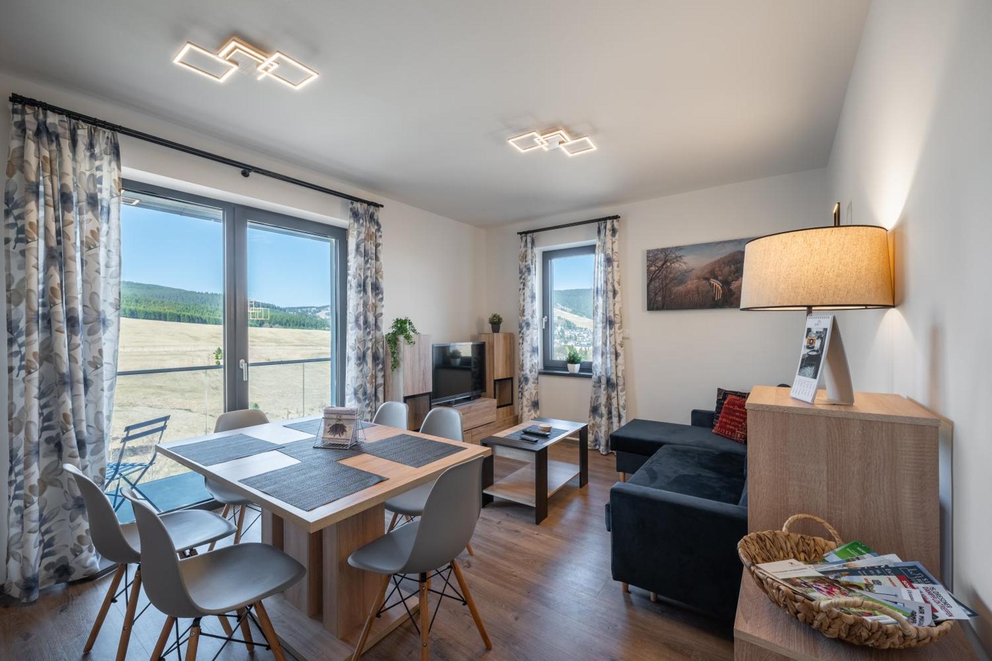 Apartmany Vista Klinovec Loučná pod Klínovcem المظهر الخارجي الصورة